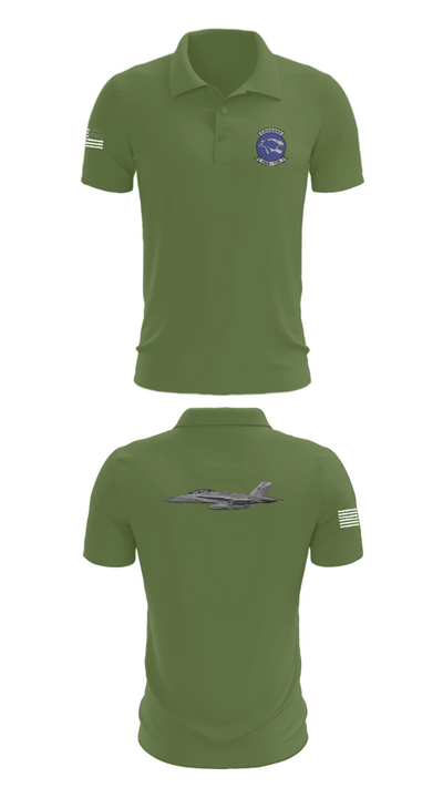 VAQ-139 Cougars 17202131 Short Sleeve Performance Polo - 45