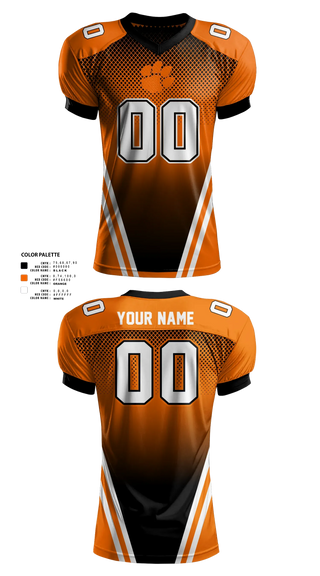 Bulldogs 32495839 Reversible Football Jersey - 21