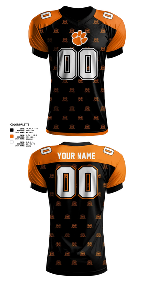 Bulldogs 32495839 Reversible Football Jersey - 22