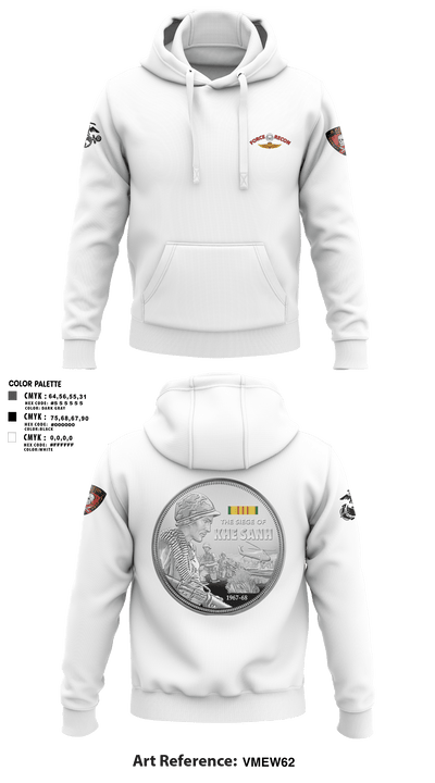 B Co. 3rd Recon Bn Force Reconnaissance3rd Recon Co.3rd Reconnaissance 55773170 Hoodie - 2