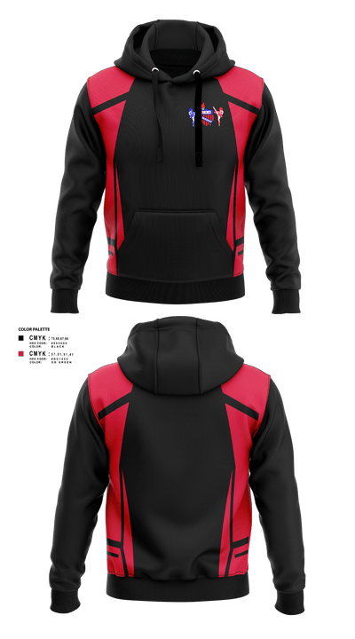 U.S Taekwondo Academy 66464649 Hoodie - 1