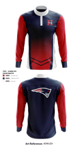 Heritage High School Volleyball 15690594 Quarter Zip Jacket - 40
