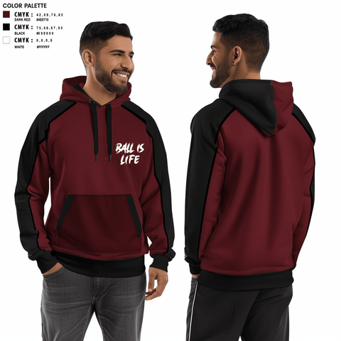 Hoodie, Ballislife, Men's Basketball, Teamtime, Team time, sublimation, custom sports apparel, team uniforms, spirit wear, spiritwear, sports uniforms, custom shirts, team store, custom team store, fundraiser sports, apparel fundraiser