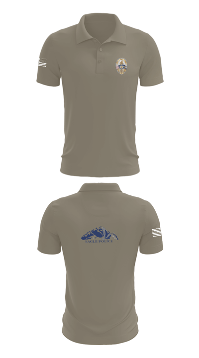 Eagle Police Department 40454733 Short Sleeve Performance Polo - 64