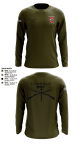 Charger Co. / 2-112th Infantry Battalion 37738588 Long Sleeve Performance Shirt - 7
