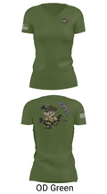 1-508th PIR 27365393 Women's Short Sleeve V-neck Shirt - 48