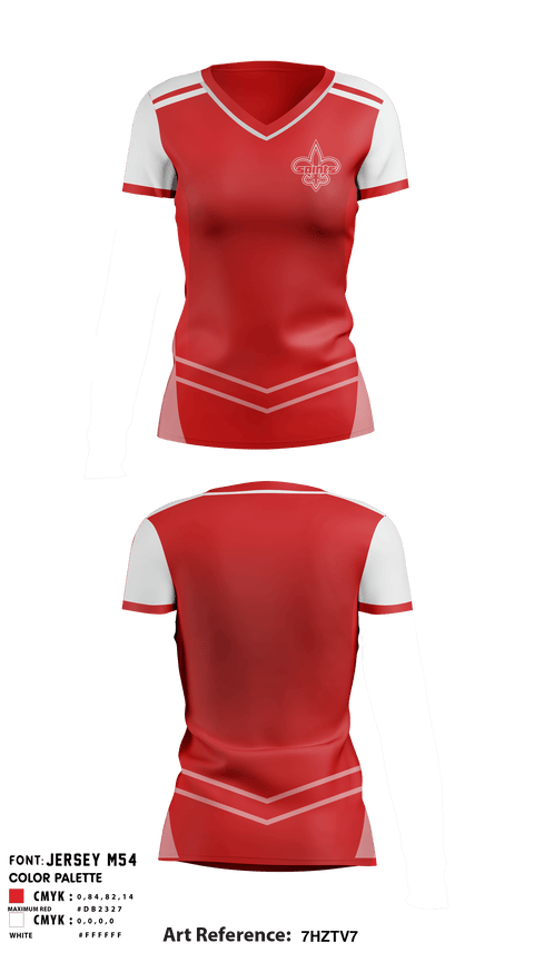 Women's Short Sleeve Vneck Shirt, St Ansgar Middle School Volleyball, Women's Volleyball, Teamtime, Team time, sublimation, custom sports apparel, team uniforms, spirit wear, spiritwear, sports uniforms, custom shirts, team store, custom team store, fundraiser sports, apparel fundraiser