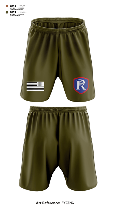RICS Raiders 86682498 Athletic Shorts With Pockets - 2