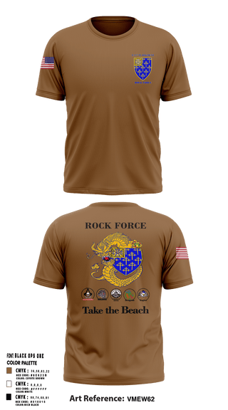 Old School Cotton Feel Shirt, 3rd Battalion, 34th Infantry Regiment, Army, Teamtime, Team time, sublimation, custom sports apparel, team uniforms, spirit wear, spiritwear, sports uniforms, custom shirts, team store, custom team store, fundraiser sports, apparel fundraiser