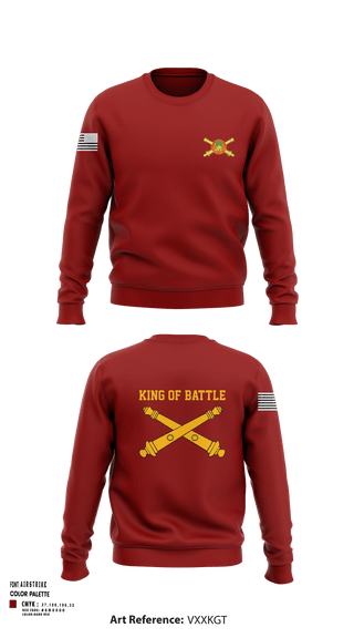 Crew Neck Sweatshirt, BN FDC 1-5 FA, Army, Teamtime, Team time, sublimation, custom sports apparel, team uniforms, spirit wear, spiritwear, sports uniforms, custom shirts, team store, custom team store, fundraiser sports, apparel fundraiser