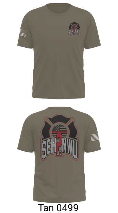 SEHNWU 1641965 Short Sleeve Performance Shirt - 76
