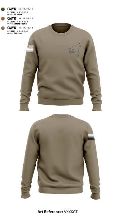 Dirty Dawgz 3192563 Crew Neck Sweatshirt - 3