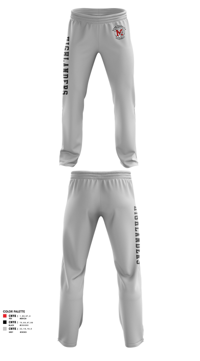 McLean High School Boys Volleyball 48768744 Sweatpants - 3