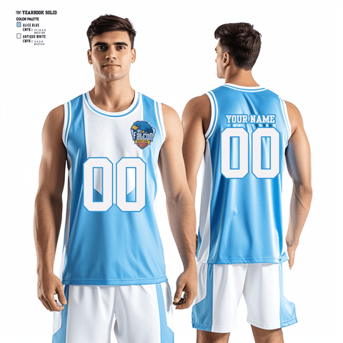 Mens Basketball Jersey, FALCONS, Men's Basketball, Teamtime, Team time, sublimation, custom sports apparel, team uniforms, spirit wear, spiritwear, sports uniforms, custom shirts, team store, custom team store, fundraiser sports, apparel fundraiser