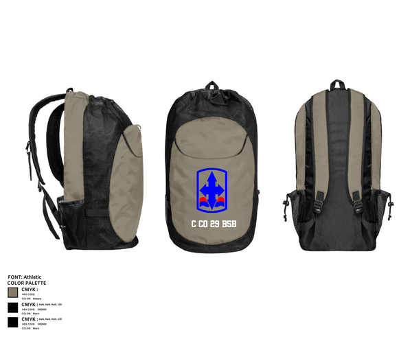 Gear Bag, C co 29 BSB, , Teamtime, Team time, sublimation, custom sports apparel, team uniforms, spirit wear, spiritwear, sports uniforms, custom shirts, team store, custom team store, fundraiser sports, apparel fundraiser