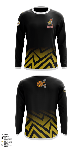 Long Sleeve Performance Shirt, Hoopstarz, Men's Basketball, Teamtime, Team time, sublimation, custom sports apparel, team uniforms, spirit wear, spiritwear, sports uniforms, custom shirts, team store, custom team store, fundraiser sports, apparel fundraiser