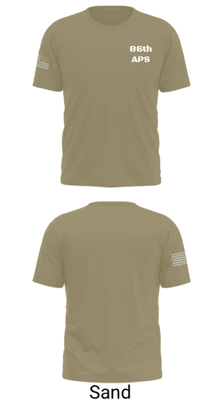 Short Sleeve Performance Shirt, 86th APS, Air Force, Teamtime, Team time, sublimation, custom sports apparel, team uniforms, spirit wear, spiritwear, sports uniforms, custom shirts, team store, custom team store, fundraiser sports, apparel fundraiser