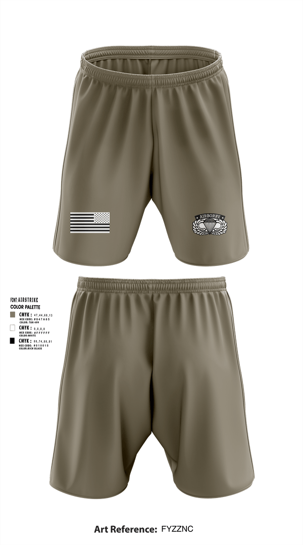 Athletic Shorts With Pockets, 82nd airborne Division, Army, Teamtime, Team time, sublimation, custom sports apparel, team uniforms, spirit wear, spiritwear, sports uniforms, custom shirts, team store, custom team store, fundraiser sports, apparel fundraiser
