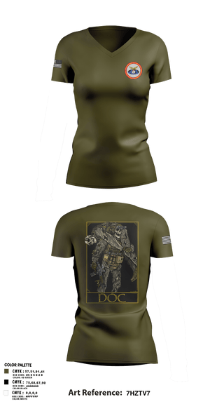Women's Short Sleeve Vneck Shirt, MCSFR RAS, Navy, Teamtime, Team time, sublimation, custom sports apparel, team uniforms, spirit wear, spiritwear, sports uniforms, custom shirts, team store, custom team store, fundraiser sports, apparel fundraiser