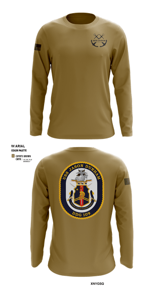 Long Sleeve Performance Shirt, Jason Dunham Deck Division, Navy, Teamtime, Team time, sublimation, custom sports apparel, team uniforms, spirit wear, spiritwear, sports uniforms, custom shirts, team store, custom team store, fundraiser sports, apparel fundraiser