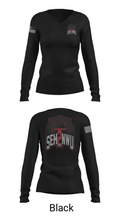 SEHNWU 1641965 Women's Long Sleeve V-neck Shirt - 37