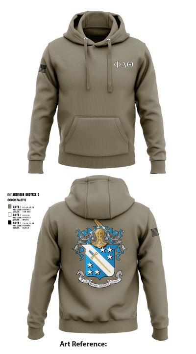Phi Delta Theta 42794555 Hoodie - 1