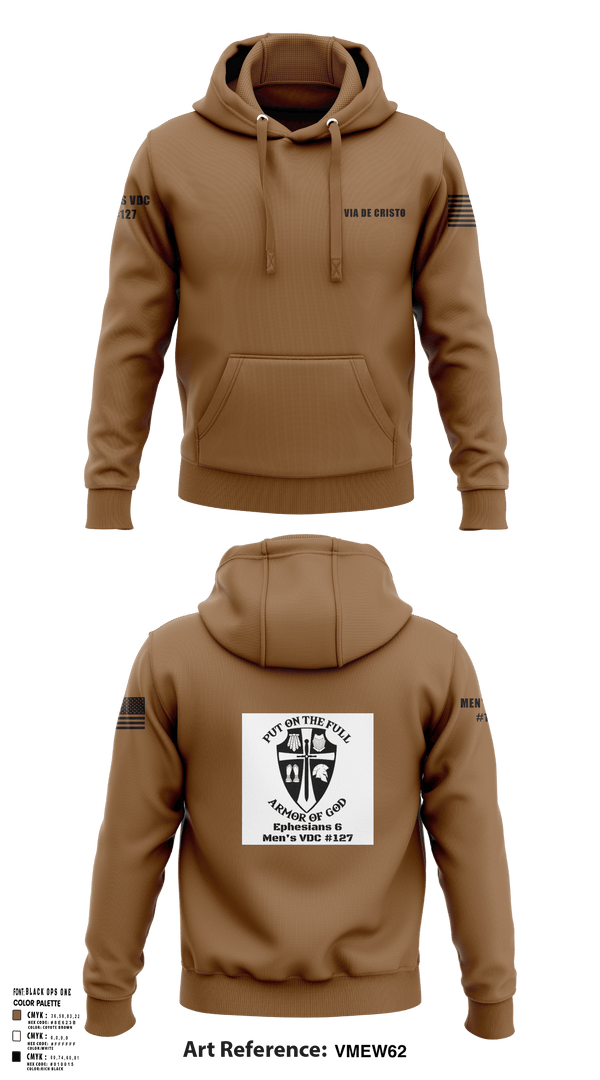 Hoodie, Service AideService AideVia De Cristo, , Teamtime, Team time, sublimation, custom sports apparel, team uniforms, spirit wear, spiritwear, sports uniforms, custom shirts, team store, custom team store, fundraiser sports, apparel fundraiser