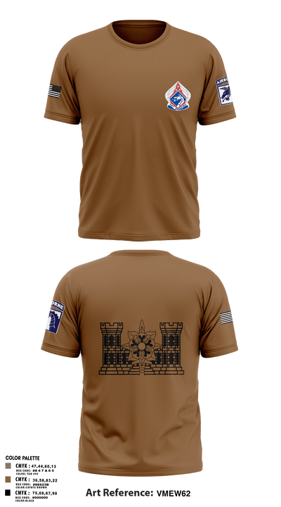 XVIII ABN G2 65000076 Short Sleeve Performance Shirt - 14