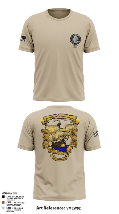 220 BPOA 59828515 Short Sleeve Performance Shirt - 3