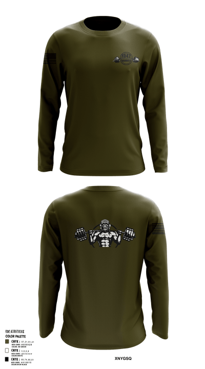 Greenwich Fire Department 44525559 Long Sleeve Performance Shirt - 1
