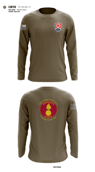Long Sleeve Performance Shirt, 129th Heavy Transport Company129 TC CO, Army, Teamtime, Team time, sublimation, custom sports apparel, team uniforms, spirit wear, spiritwear, sports uniforms, custom shirts, team store, custom team store, fundraiser sports, apparel fundraiser