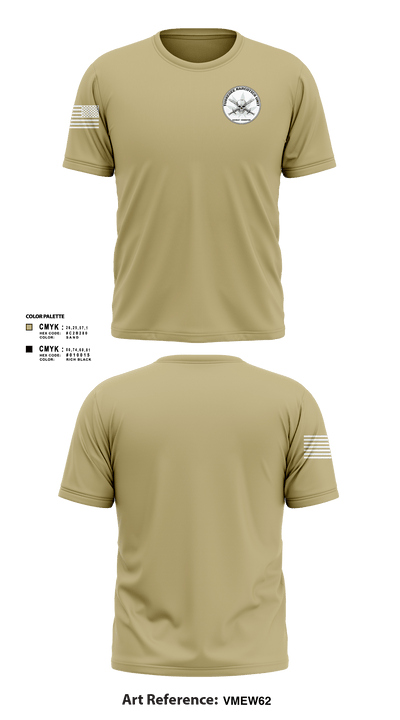 Tuskegee Narcotics Unit 29309263 Short Sleeve Performance Shirt - 3