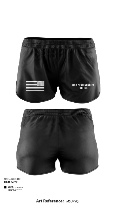 Hampton sheriff office 11195878 Ranger Panties - 1
