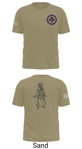 Short Sleeve Performance Shirt, A Co 1/1-114thA Co 1-114th INF, Army, Teamtime, Team time, sublimation, custom sports apparel, team uniforms, spirit wear, spiritwear, sports uniforms, custom shirts, team store, custom team store, fundraiser sports, apparel fundraiser