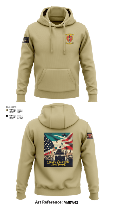 3/7 India Co. Wpns Plt 50459074 Hoodie - 103