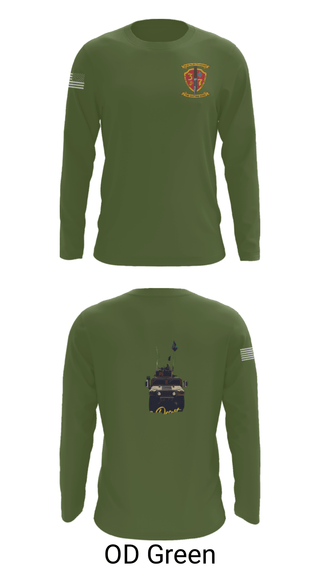Long Sleeve Performance Shirt, 3/7 India Co. Wpns Plt, Marines, Teamtime, Team time, sublimation, custom sports apparel, team uniforms, spirit wear, spiritwear, sports uniforms, custom shirts, team store, custom team store, fundraiser sports, apparel fundraiser
