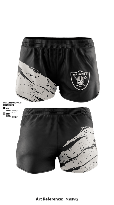 Drexel Hill Raiders 58954132 Women's Shorts - 1