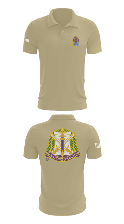 322 civil affairs brigade 15176407 Short Sleeve Performance Polo - 87