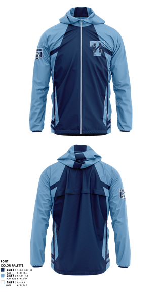 Windbreaker, Thunder, Men's Soccer, Teamtime, Team time, sublimation, custom sports apparel, team uniforms, spirit wear, spiritwear, sports uniforms, custom shirts, team store, custom team store, fundraiser sports, apparel fundraiser