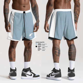 Athletic Shorts With Pockets, Starz, Men's Basketball, Teamtime, Team time, sublimation, custom sports apparel, team uniforms, spirit wear, spiritwear, sports uniforms, custom shirts, team store, custom team store, fundraiser sports, apparel fundraiser