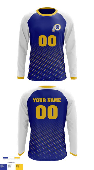 Long Sleeve Performance Shirt, West Caldwell High School, Men's Volleyball, Teamtime, Team time, sublimation, custom sports apparel, team uniforms, spirit wear, spiritwear, sports uniforms, custom shirts, team store, custom team store, fundraiser sports, apparel fundraiser