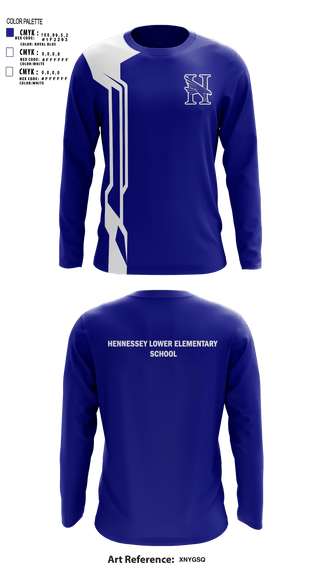 Long Sleeve Performance Shirt, Hennessey Lower Elementary School, Spirit Store, Teamtime, Team time, sublimation, custom sports apparel, team uniforms, spirit wear, spiritwear, sports uniforms, custom shirts, team store, custom team store, fundraiser sports, apparel fundraiser