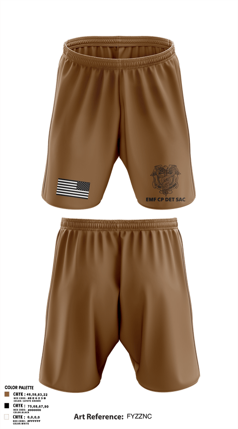 Athletic Shorts With Pockets, EMF CP DET SAC, , Teamtime, Team time, sublimation, custom sports apparel, team uniforms, spirit wear, spiritwear, sports uniforms, custom shirts, team store, custom team store, fundraiser sports, apparel fundraiser