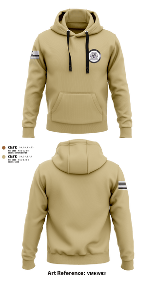 Hoodie, Kappa lambda chi, Army, Teamtime, Team time, sublimation, custom sports apparel, team uniforms, spirit wear, spiritwear, sports uniforms, custom shirts, team store, custom team store, fundraiser sports, apparel fundraiser