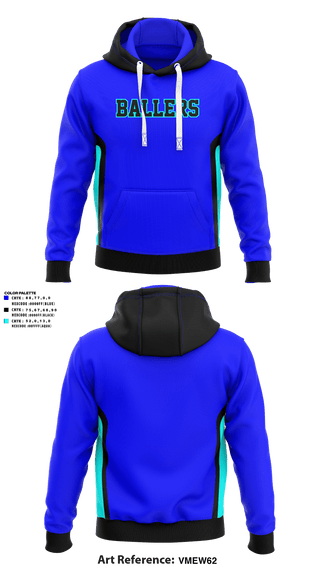 Hoodie, Ballers, Men's Basketball, Teamtime, Team time, sublimation, custom sports apparel, team uniforms, spirit wear, spiritwear, sports uniforms, custom shirts, team store, custom team store, fundraiser sports, apparel fundraiser