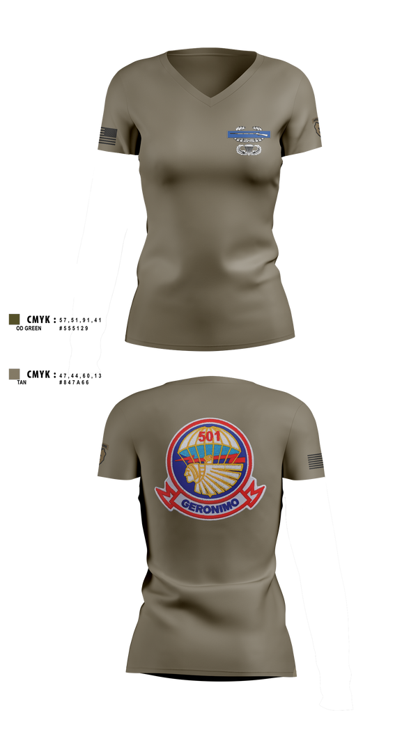 Women's Short Sleeve Vneck Shirt, 1-501st, , Teamtime, Team time, sublimation, custom sports apparel, team uniforms, spirit wear, spiritwear, sports uniforms, custom shirts, team store, custom team store, fundraiser sports, apparel fundraiser