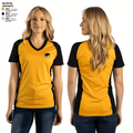 Manila Middle School Volleyball 11033273 Women's Short Sleeve V-neck Shirt - 5
