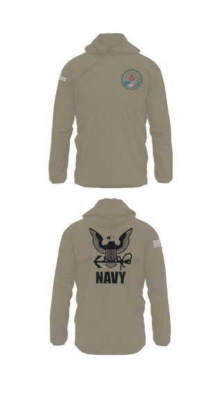 Windbreaker, Cvn 77 IM-5, Navy, Teamtime, Team time, sublimation, custom sports apparel, team uniforms, spirit wear, spiritwear, sports uniforms, custom shirts, team store, custom team store, fundraiser sports, apparel fundraiser