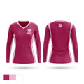 South Brunswick Cougars Women's Long Sleeve V-neck Shirt - 2