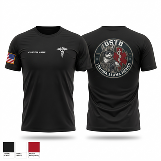 DSTB Trauma Llama Medics Short Sleeve Performance Shirt - 6